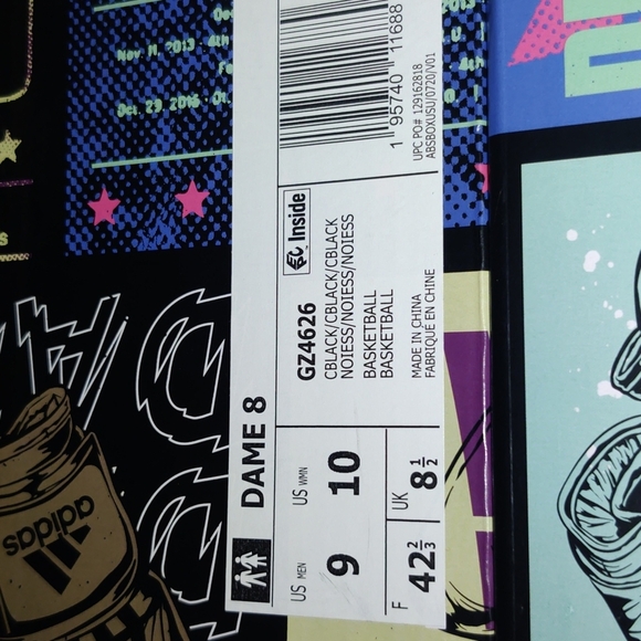 Adidas DAME 8 BASKETBALL SHOES - Picture 10 of 11